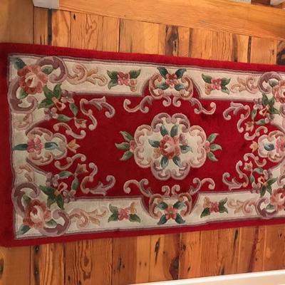 Wool rug $85
58 X 27 1/2