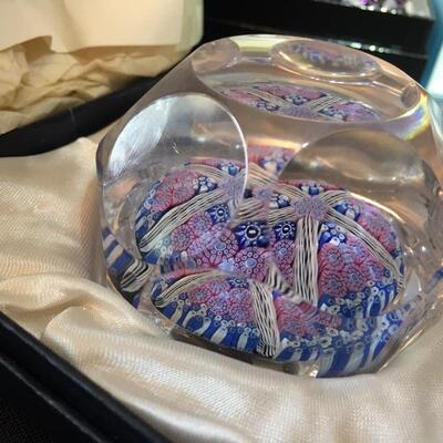 Whitefriars Glass Paperweight, 1976