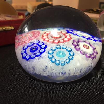 Baccarat Glass Paperweight