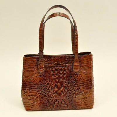 1 of many Brahmin leather handbags