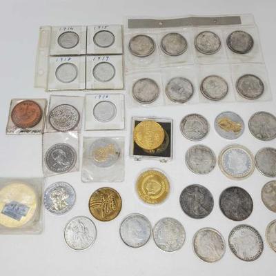 2744	

Replica Coins, Tokens and More
Includes replica Morgan Silver Dollar, One Dollar coins, Presidential Coins, Antique Car coins, and...