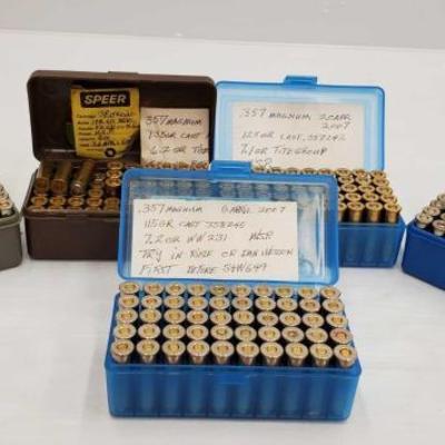 1247	

Approx 225 Rounds Of 357 MAG, Approx 25 Rounds Of .38 Special
Approx 225 Rounds Of 357 MAG, Approx 25 Rounds Of .38 Special