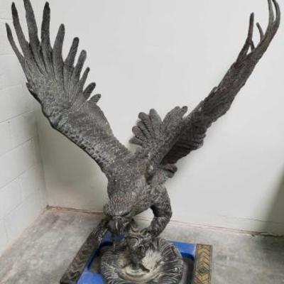 220	

Bronze Eagle Sculpture By Mario Nardini
Measures Approx: 55
