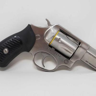 874	

Ruger SP101 .357 MAG Revolver, NO CA BUYERS
Serial Number: 578-14835
Barrel Length: 2.25