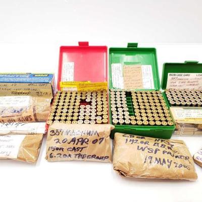 1274	

Approx 336 Rounds Of 357 And Approx 124 Rounds Of 38 Special
Approx 336 Rounds Of 357 And Approx 124 Rounds Of 38 Special