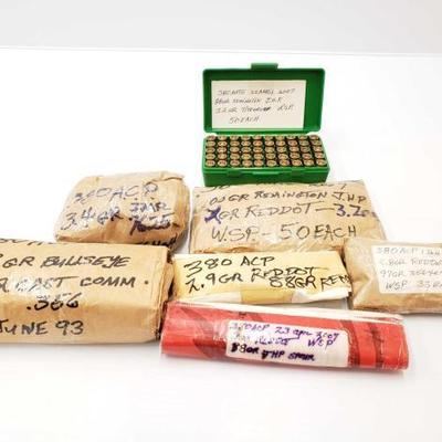 1263	

Approx 268 Rounds Of 380 ACP
Approx 268 Rounds Of 380 ACP