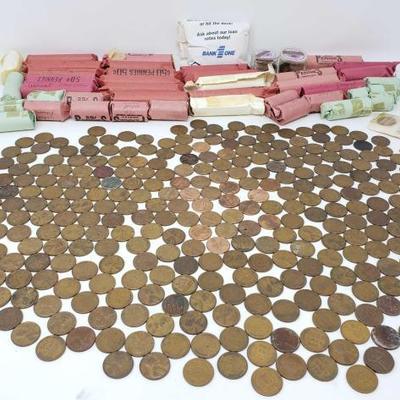 2726	

Aporox 1,745 Pennies
Includes Wheat And Lincoln