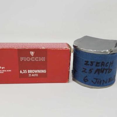 1172	

Approx 75 Rounds Of 25 Auto
Approx 75 Rounds Of 25 Auto