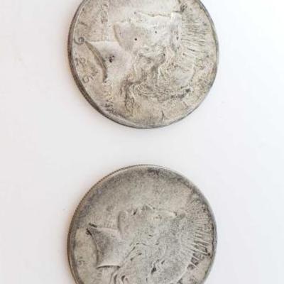 2622	

1926 And 1926-D Silver Peace Dollar
Philadelphia And Denver Mint
