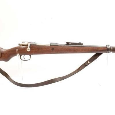 725	

Kar98 8mm Mauser Bolt Action Rifle
Serial Number: W14777
Barrel Length: 23