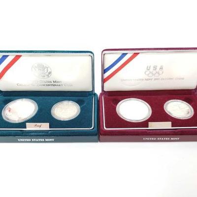 2520	

US Silver Commemorative Coins
Includes United States Mint Columbus Quincentenary Coins And United States Mint 1992 Olympic Coins...