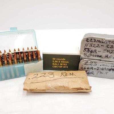 1256	

Approx 115 Rounds Of .223 REM, Approx 50 Rounds Of 5,56Ã—45mm
Approx 115 Rounds Of .223 REM, Approx 50 Rounds Of 5,56Ã—45mm