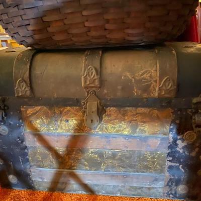 Antique Steamer Trunk