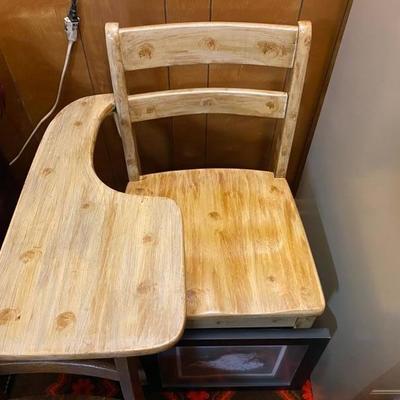 Vintage School Desk & Chair