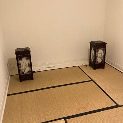 Fine pair of lamps for your meditation room