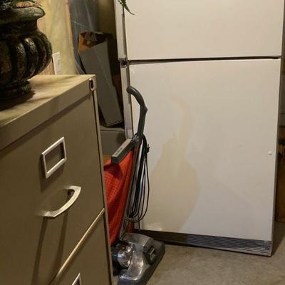 Working fridge and a good Kirby vacuum