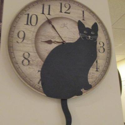 Cat Clock 