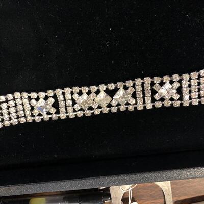 Rhinestone bracelet