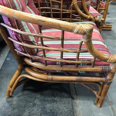 3 pc bamboo patio set