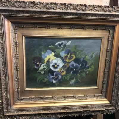Antique oil on canvas