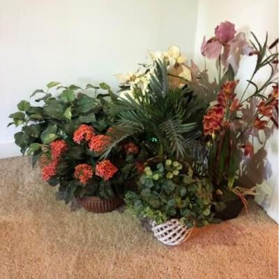 Faux Decorative Plants