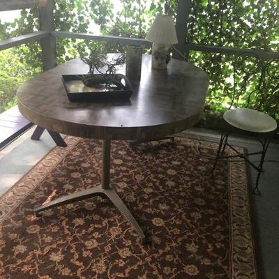Mid century table and 4 chair 