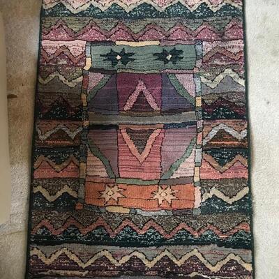 Handmade hooked rug $50
38 X 34