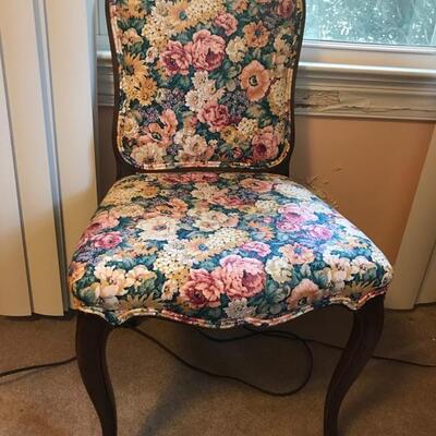 French provincial style side chair $75