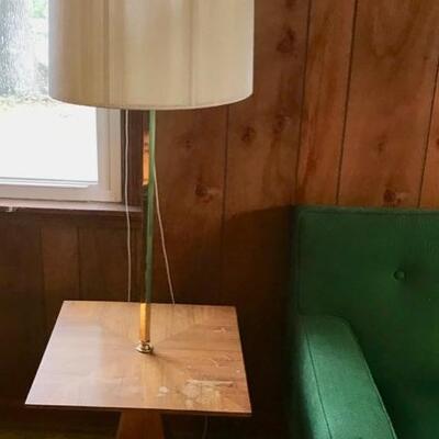 mid century table lamp $120