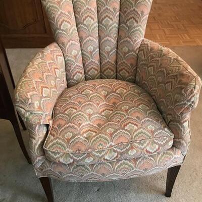 Channel back chair $95