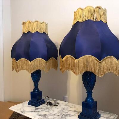 Alabaster lamps perfect 