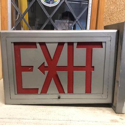 Exit sign works 
