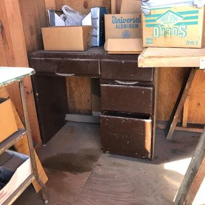 Tons of old pieces of furniture 