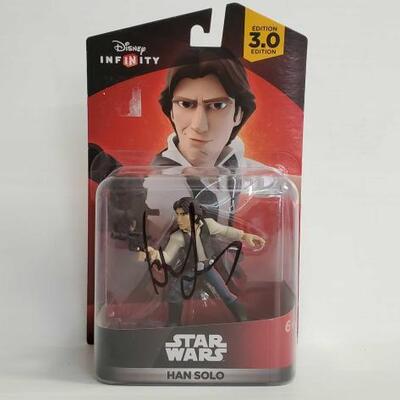 2020	
Signed Star Wars Han Solo Disney Infinity Figure - Factory Sealed, Not Authenticated
Not Authenticated, Appears to be signed,...