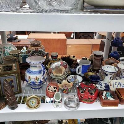 1596	
Vases, Figurines, Pitchers, And More
Vases, Figurines, Pitchers, And More