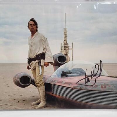 2190	
Star Wars Photograph Signed By Mark Hamill - Has COA
Photograph Signed By Mark Hamill - Has COA