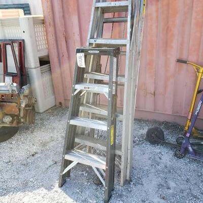 80018	
3 ladders Sizes Ranging From 4' - 21'
3 ladders Sizes Ranging From 4' - 21'