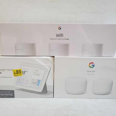 5078	
New In Box Google Home Hub, Home Wi-Fi System By Google, Nest Wi-Fi By Google
New In Box Google Home Hub, Home Wi-Fi System By...
