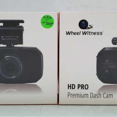 #1406 â€¢ 2 Wheel Witness HD Pro Premium Dash Cam