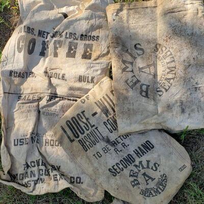Jute Burlap Fabric Coffee, Bean, Potato Bags