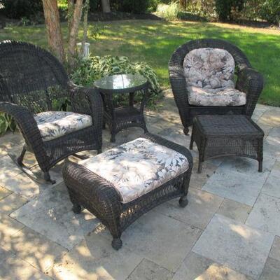 Kaufman Allied Patio Suites with Cushions 
