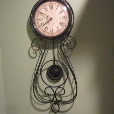Firstime Mfg American Timekeeping Wall Clock Metro-North Railroad 42nd & Park  