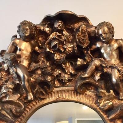 Crazy Ornate Mirror detail