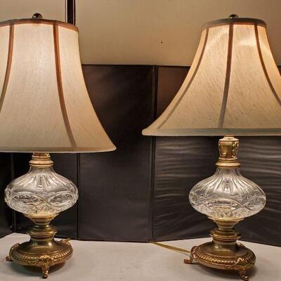 Matching Waterford Lamps 2
