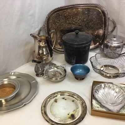 Silver Plate & Pewter Table Ware