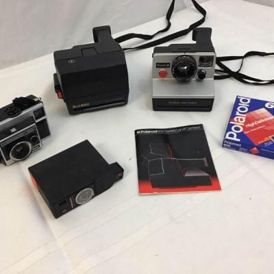 Vtg Polaroid & Kodak Cameras