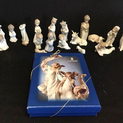 Lladro Small Manger Figures 18 + More