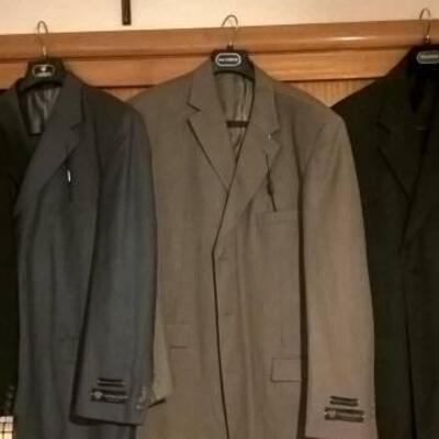 Men's Designer Suit Coats, Perry Ellis, Stafford