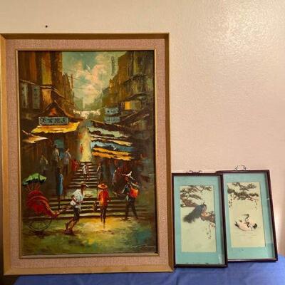 Asian Inspired Art Lot 2