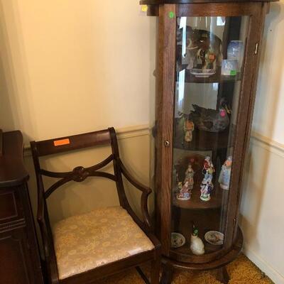 Small Curio Cabinet is SOLD. Items inside still available.